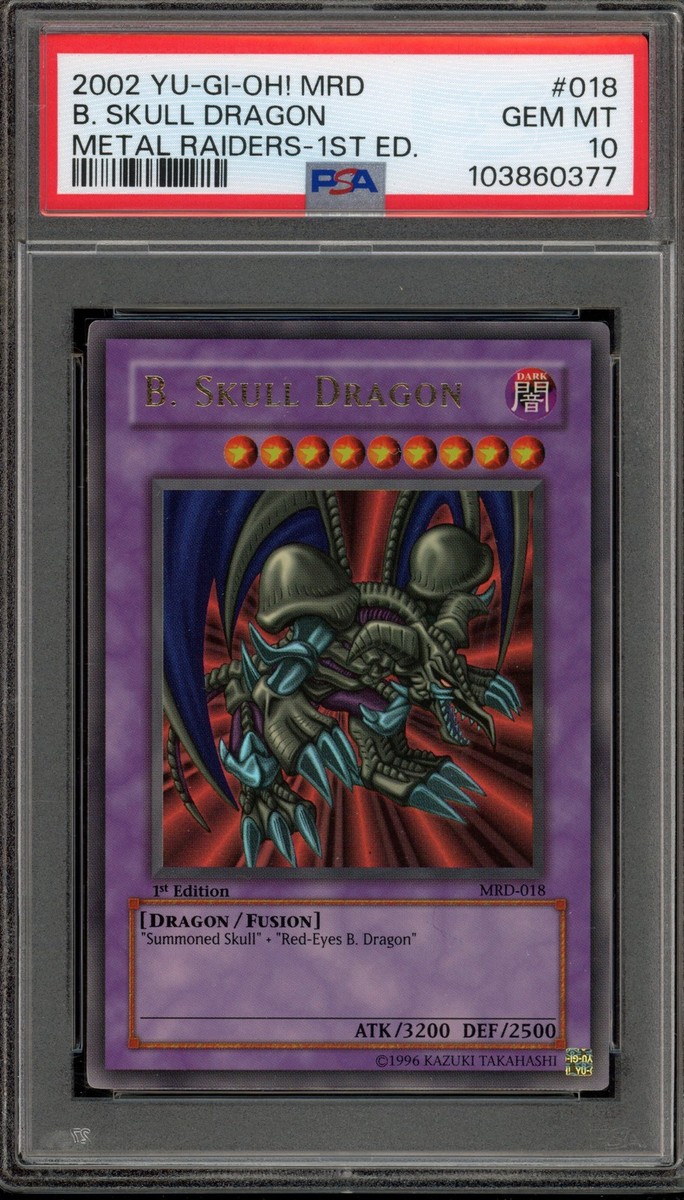 Yu-Gi-Oh! B. Skull Dragon Metal Raiders 1st Edition Ultra Rare MRD