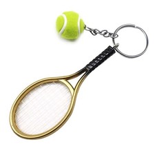 Schl&uuml;sselanh&auml;nger Tennisschl&auml;ger Mini Neuheit Metall Schl&uuml;sselanh&auml;nger Schl&uuml;sselanh&auml;nger