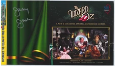 Wizard of Oz Autographed Pinball Flyer / Brochure /Ad