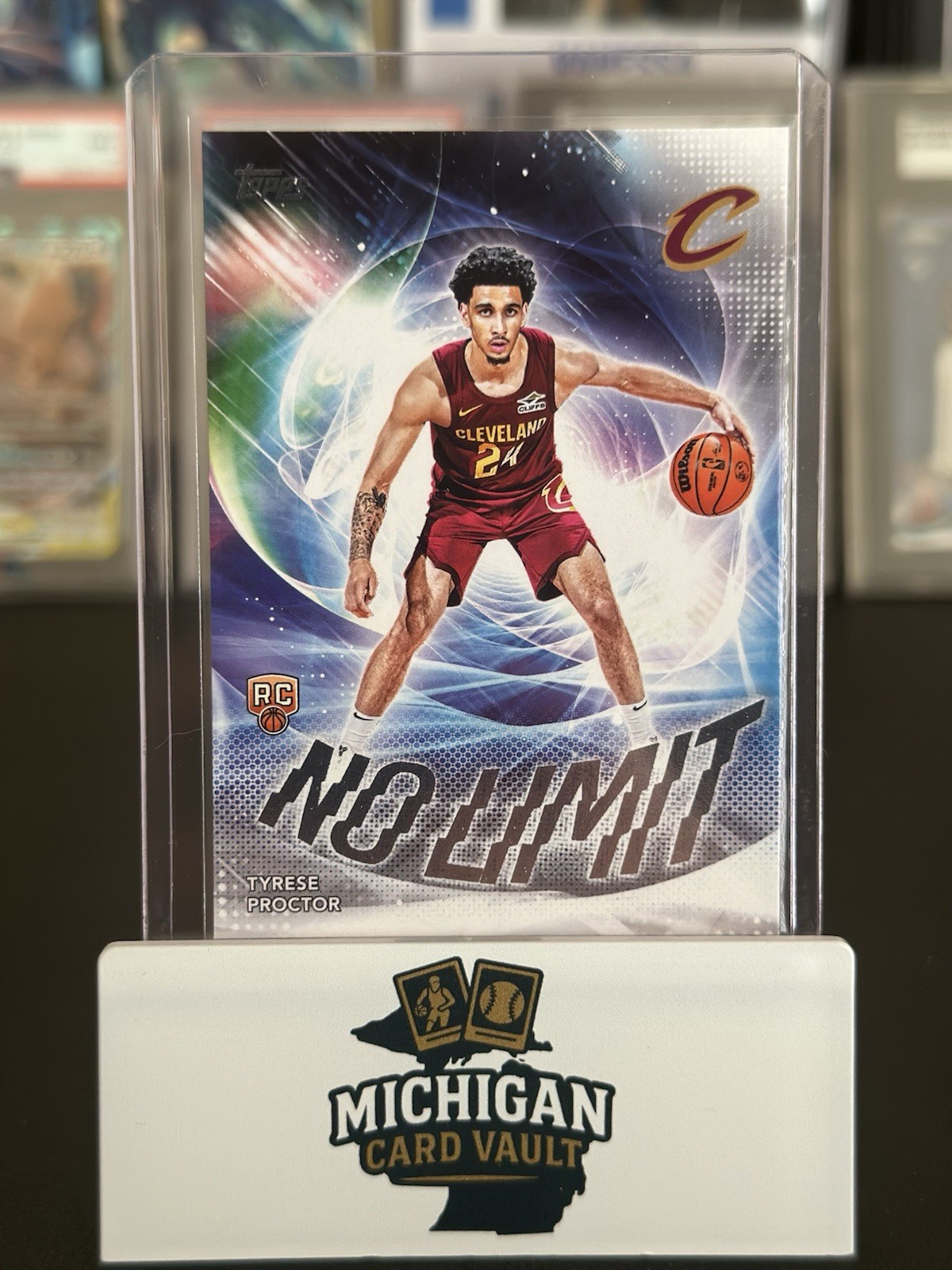 2025 Topps No Limit Tyrese Proctor #NL-40 (RC) Cleveland Cavaliers Basketball