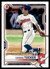 2021 Bowman Prospects Carson Tucker Cleveland Indians #BP-77