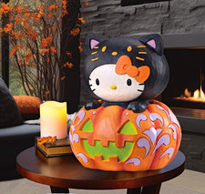 15" Hello Kitty Jack-o-Lantern By Jim Shore