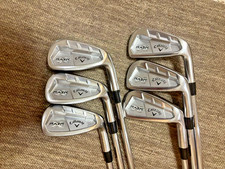 Callaway RAZR X Forged Irons Set 6pcs 5-Pw Stiff Flex Dynamic Gold S300 RH