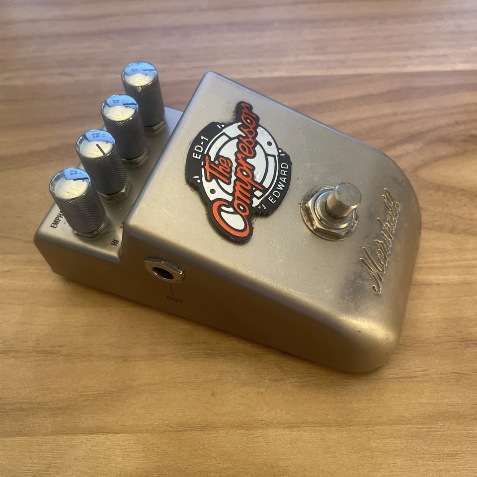 Pedal de efectos para guitarra Marshall ED-1 The Compressor Foto 3 de 4