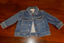 OshKosh Bgosh Denim Blue Jean Jacket Infant Size 6 Months