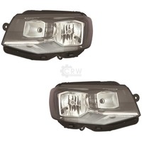 Halogenscheinwerfer Set Mit Motor FüR H4 P21W PY21W W5W