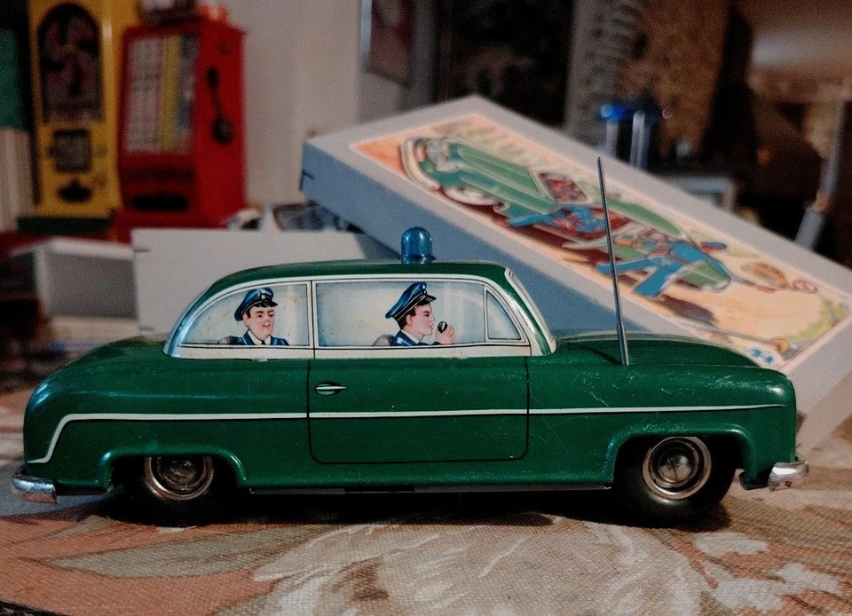 BLOMER & SCHÜLER - BS-600 POLICE - Anni 50/60 - Auto Latta - Germania - #57# - Immagine 3 di 4