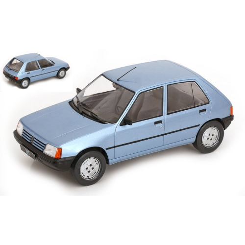 Peugeot 205 1984 Light Blue 1:18 Modelcargroup Auto Stradali -D- Neues Modell-image