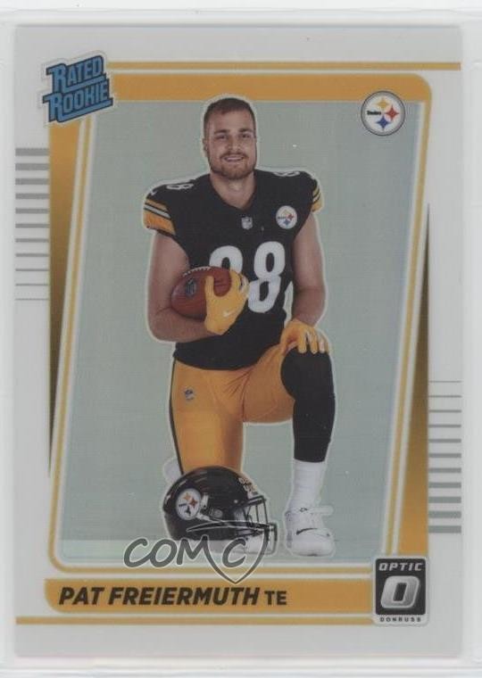 2021 Panini Donruss Optic Rated Rookie Holo Prizm Variation Pat Freiermuth 1ao0