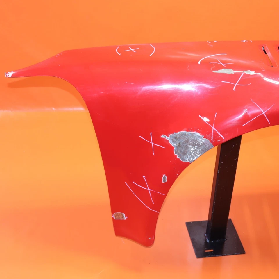 PORSCHE 911 930 TURBO SLANTNOSE FENDER RIGHT 1985 1986 1987 BADLY DAMAGED OEM - Image 2 of 4