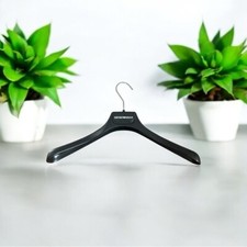 EMPORIO ARMANI Luxury Dress Shirt Blazer Hanger Black Plastic 16.5" VG