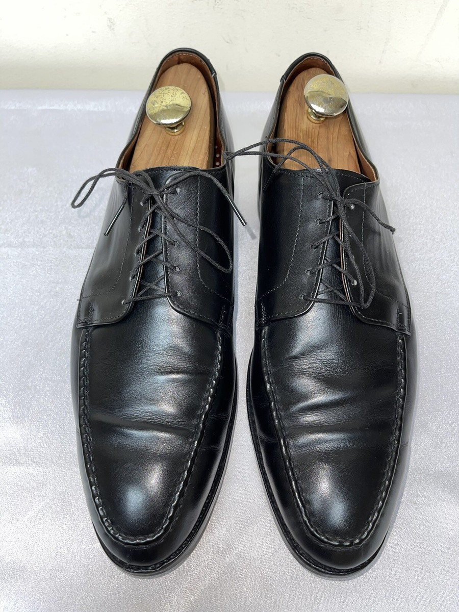 Allen Edmonds Powell Black Moc Toe‎ Oxford Shoe Men\'s Size 12D Allen Edmonds Powell Black Apron Toe Oxfords Mens 10 EEE | eBay main image 4