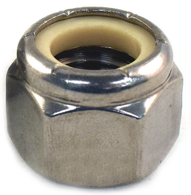 Dadi Esagonali 3/8-16 25 Dadi Esagonali Nylock In Acciaio Inox 3/8-16 UNC: Bloccaggio Sicuro Con Inserto In Nylon, Qualità USA. Dadi Con Inserto Nylon Anti-vibrazione - Foto 9