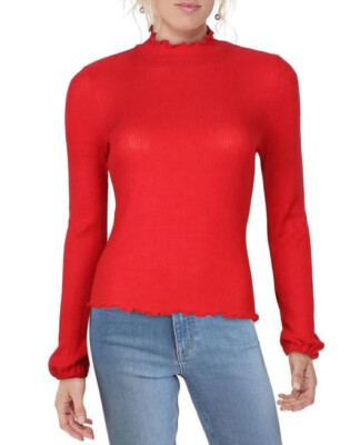 American Rag Damen Top 9HK11 HO19 Chili Pepper Rot XXL