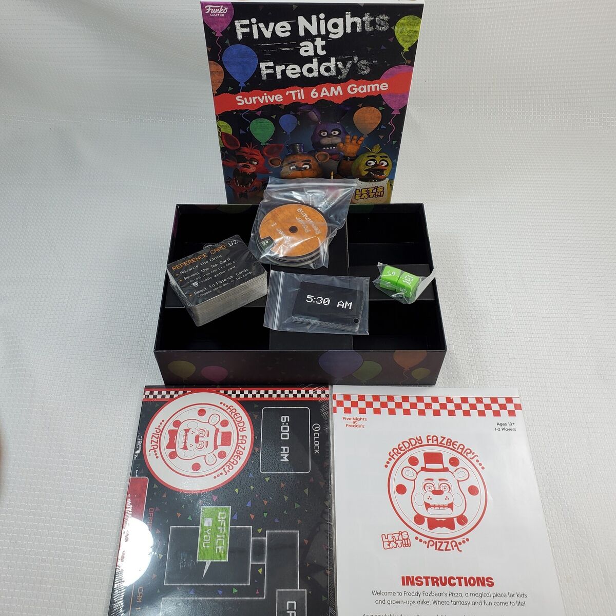  Funko Five Nights at Freddy's - Survive 'Til 6AM Game, 2  players : Everything Else