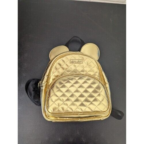 Disney's Mickey gold 90th ann. Quilted  Backpack