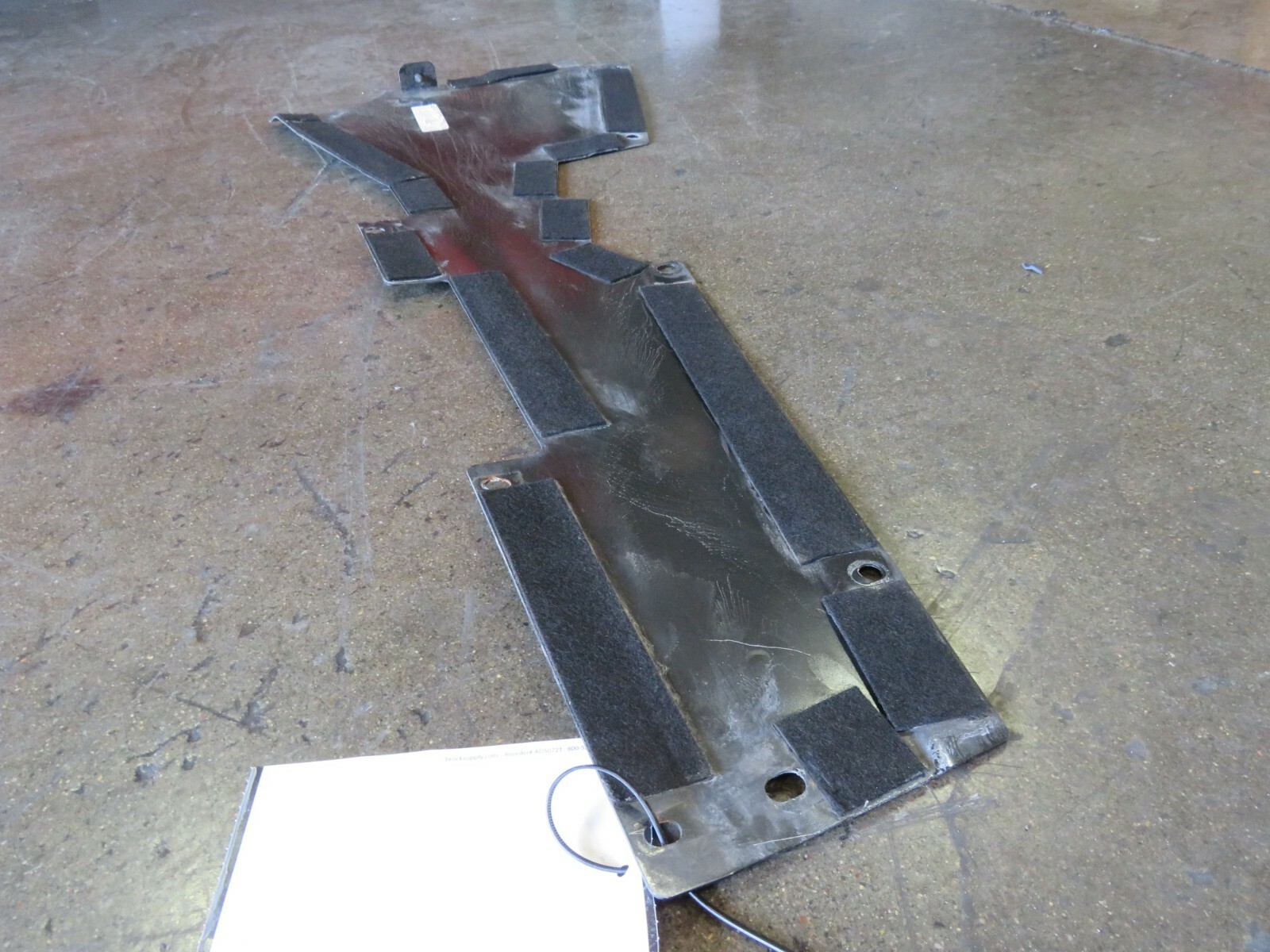 McLaren 600LT, RH, Right, Rear Side Lower Under Tray, Bent, Used 