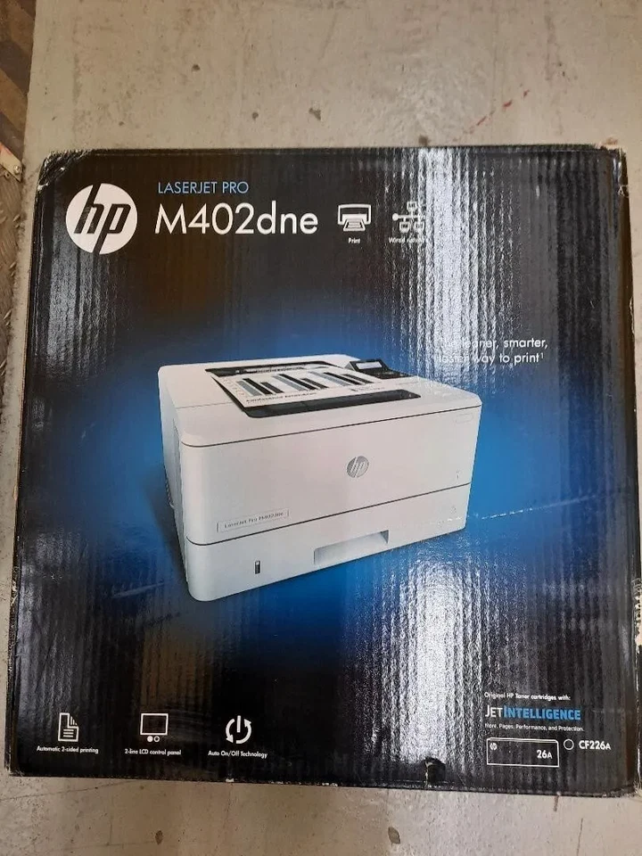 HP LaserJet Pro M402dne Laser Printer - Image 3 of 3