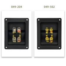 Terminal Cup Connector Binding Posts Golden Banana Jack Recessed Speaker Box