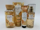 Bath & Body Works Gingham Glow Wash Cream Hand Cream Mist Gift S/4 Travel #4150