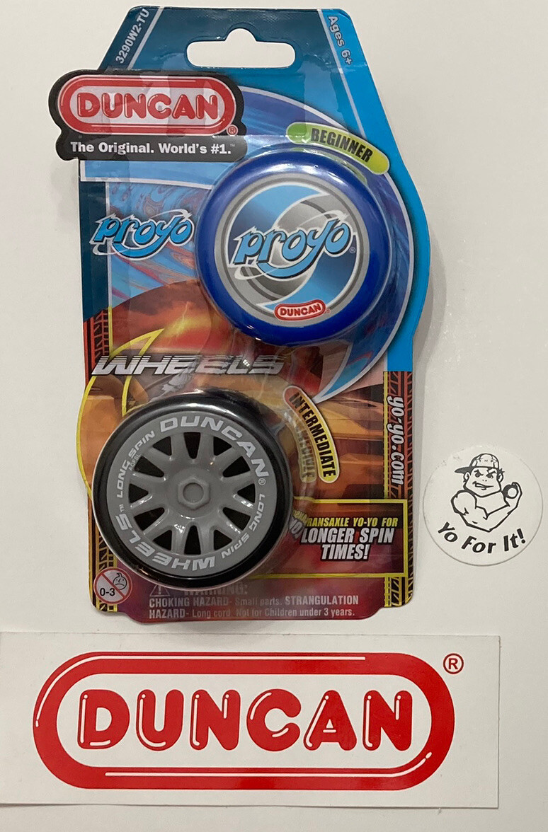 Duncan Yo-Yo Combintion 2 Pack ProYo And Wheels Yo-Yos | eBay
