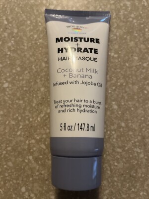 Moisture + Hydrate Hair Masque Coconut Milk + Banana Infused with Jojoba Oil