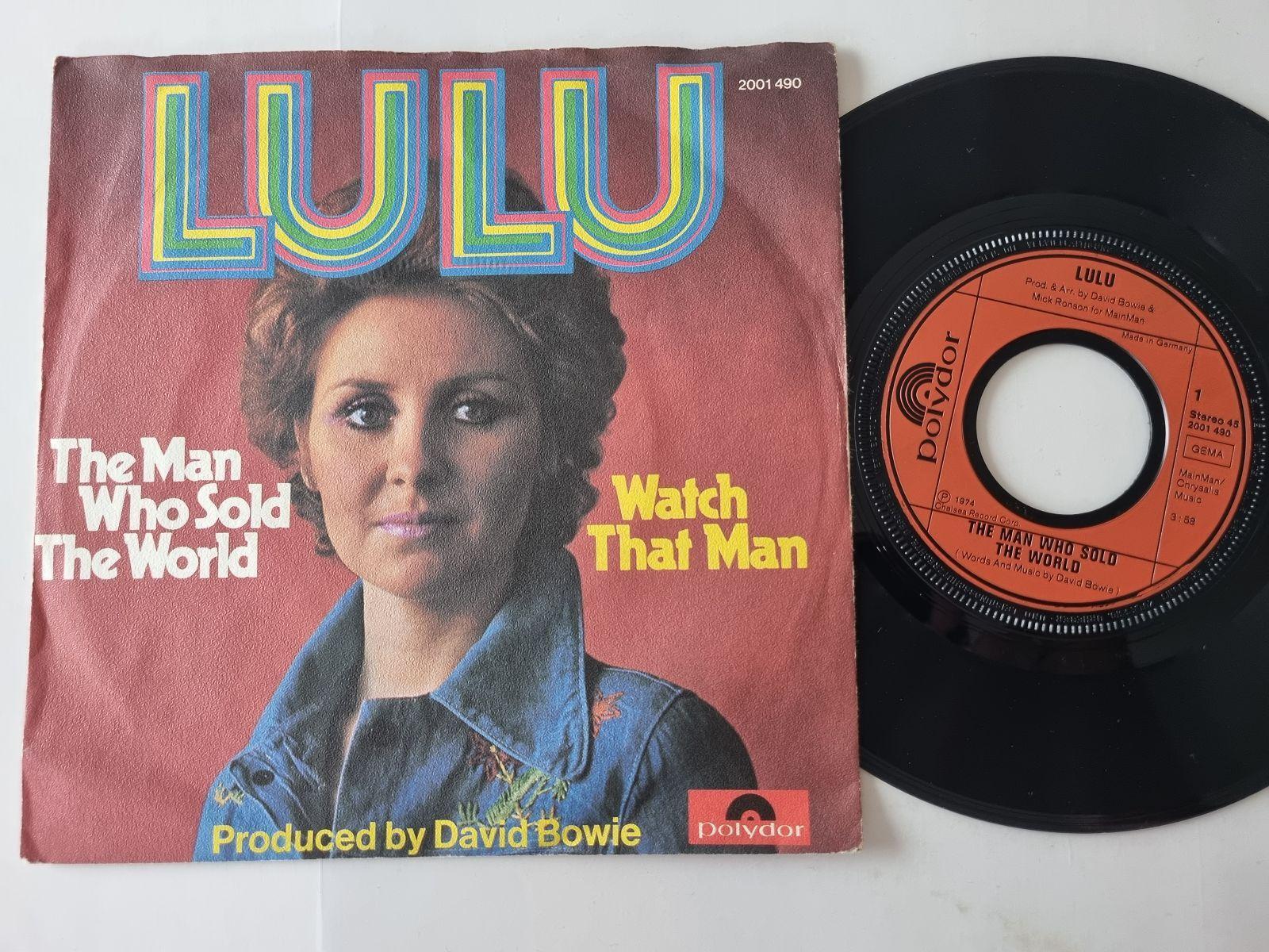 7"" Single Lulu - The man who sold the world Vinyl Germany/ CV David Bowie