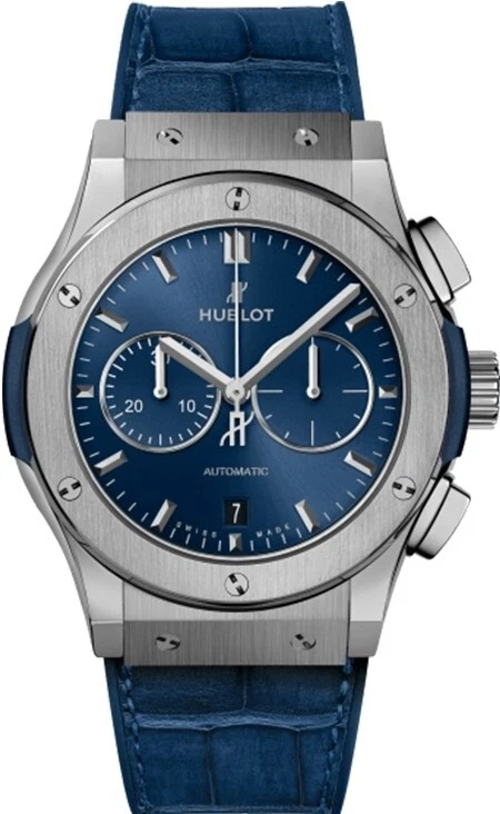 Hublot — Hublot Classic Fusion Chronograph Titanium Blue 42mm - 541.NX.7170.LR