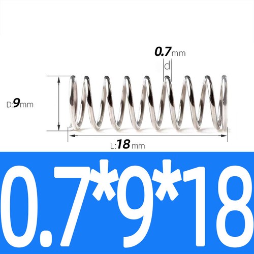 Compression Spring Steel 0.2 - 1mm Wire Dia 2mm - 12mm OD Small Pressure Springs - Picture 68 of 130