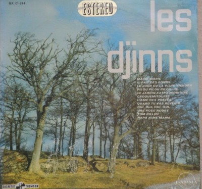 LES DJINNS -LA GRAN ORQUESTA DE PARIS- MEXICAN LP CHANSON