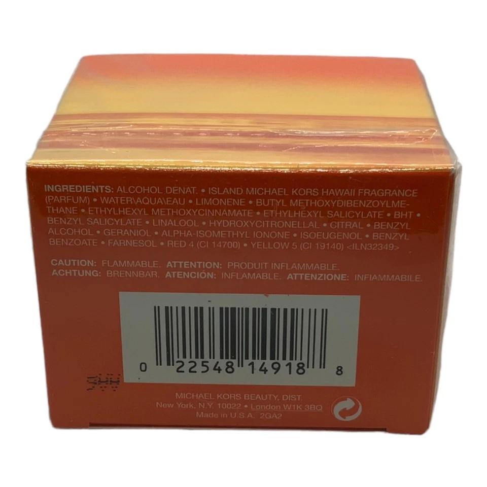 Michael Kors Island Hawaii 1,7 oz 50 ml Eau De Parfum Spray Mujer Perfume Sellado Foto 4 de 4