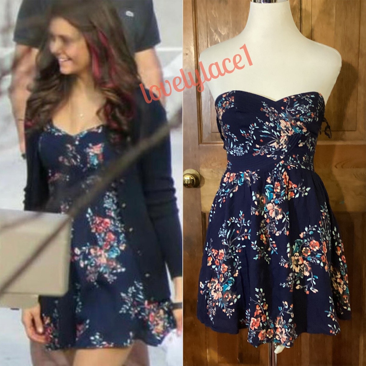 Kimchi Blue Grecian Strapless Dress SA ASO Elena Gilbert