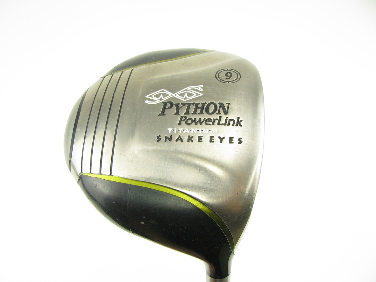 Snake Eyes Python Plus 9 Iron Seniors Graphite Shaft Snake Eyes Grip Snake Eyes Python Plus 9 Iron Seniors Graphite Shaft Snake Eyes Grip