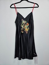 New Realisation Par Serious Moonlight Slip in Noir, Large 100 Authentic Rare