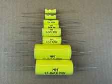 Recap Kit for Akai SW-156 Speaker Crossovers MPT Film Capacitors