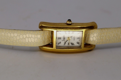 Vintage 70s Sheffield Women's Gold Tone Rich Style Watch Needs Battery - Picture 5 of 6