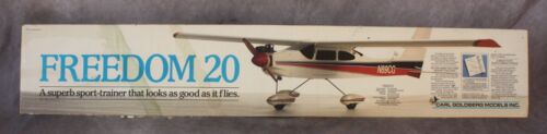 Carl Goldberg Freedom 20 model Airplane /Sport Trainer kit No. 57