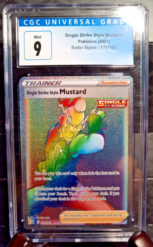 Single Strike Style Mustard graded CGC 9 for sale on eBay