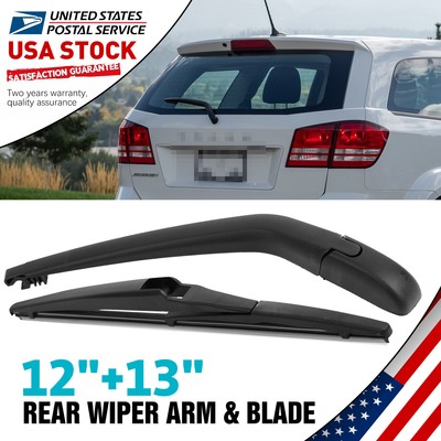 Waterproof  12''+13'' Super Clean Windshield Rear Wiper Blades Set OEM#replace