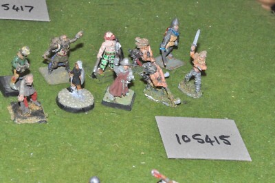 28mm Fantasy / AD&D - Stadtmiliz 10 Figuren Dungeons & Dragons - (105415)