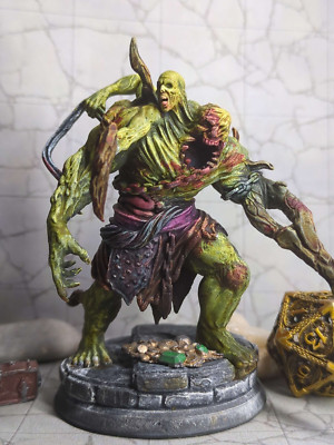 Painted Ogre Zombie Boss 50mm Large Miniature | DnD D&D Mini| Dungeons & Dragons