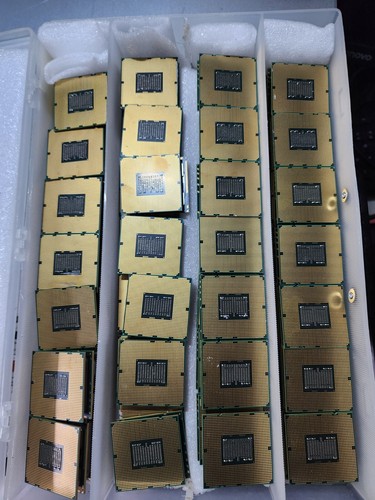 Lot of 123 - Intel Xeon X5660 SLBV6 2.80 GHz Six Core 12M LGA-1366 Server CPU - Picture 4 of 4