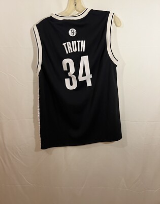 Adidas Brooklyn Nets Nickname Jersey #34 The Truth Paul Pierce