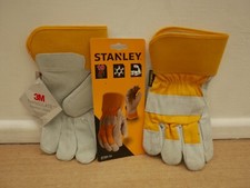 stanley sy780L thinsulate winter rigger work gloves large
