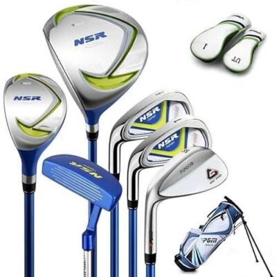 Pgm Junior Left Handed Golf Club Set   Complete Set For Young Golfers