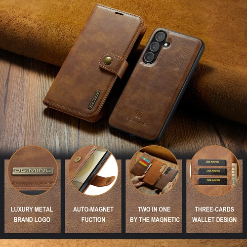 For Samsung Galaxy S25 S24 S23 Ultra A55 A35 A15 A54 Leather Wallet Card Cover - Picture 52 of 57
