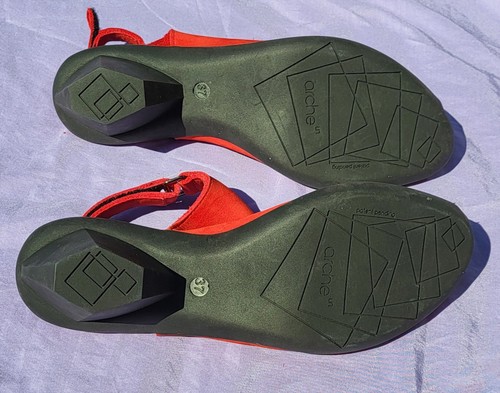 Arche Nubuck Caged Cutouts Open Toe Block Heel Red Size 37 US Size 6-6.5 Baddie - Picture 24 of 24