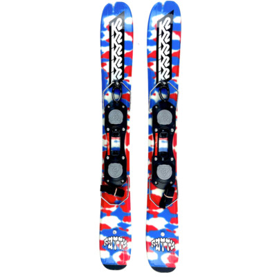 K2 Fatty 88 cm Skiboards Skiblades with ski boot bindings