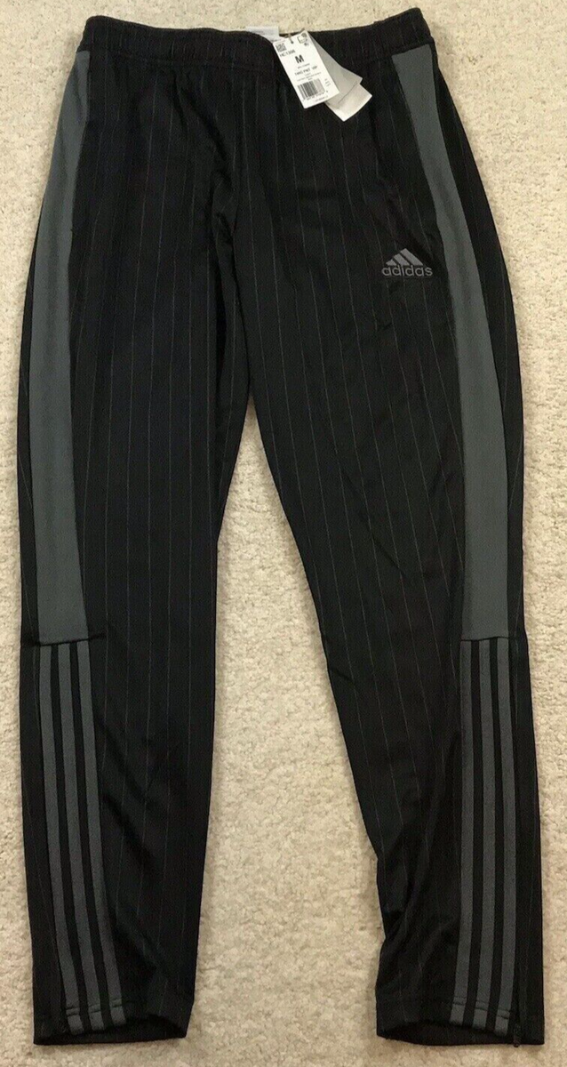 Adidas Tiro VIP Soccer Striped Pants Black HC1306 Mens Sz S NWT