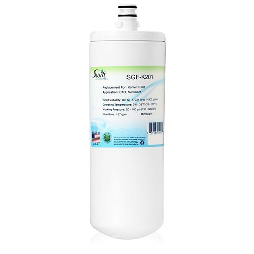 Swift Green Filters SGF-K201 replacement for Kohler K-201 water filter (3 Pack) - Picture 2 of 6